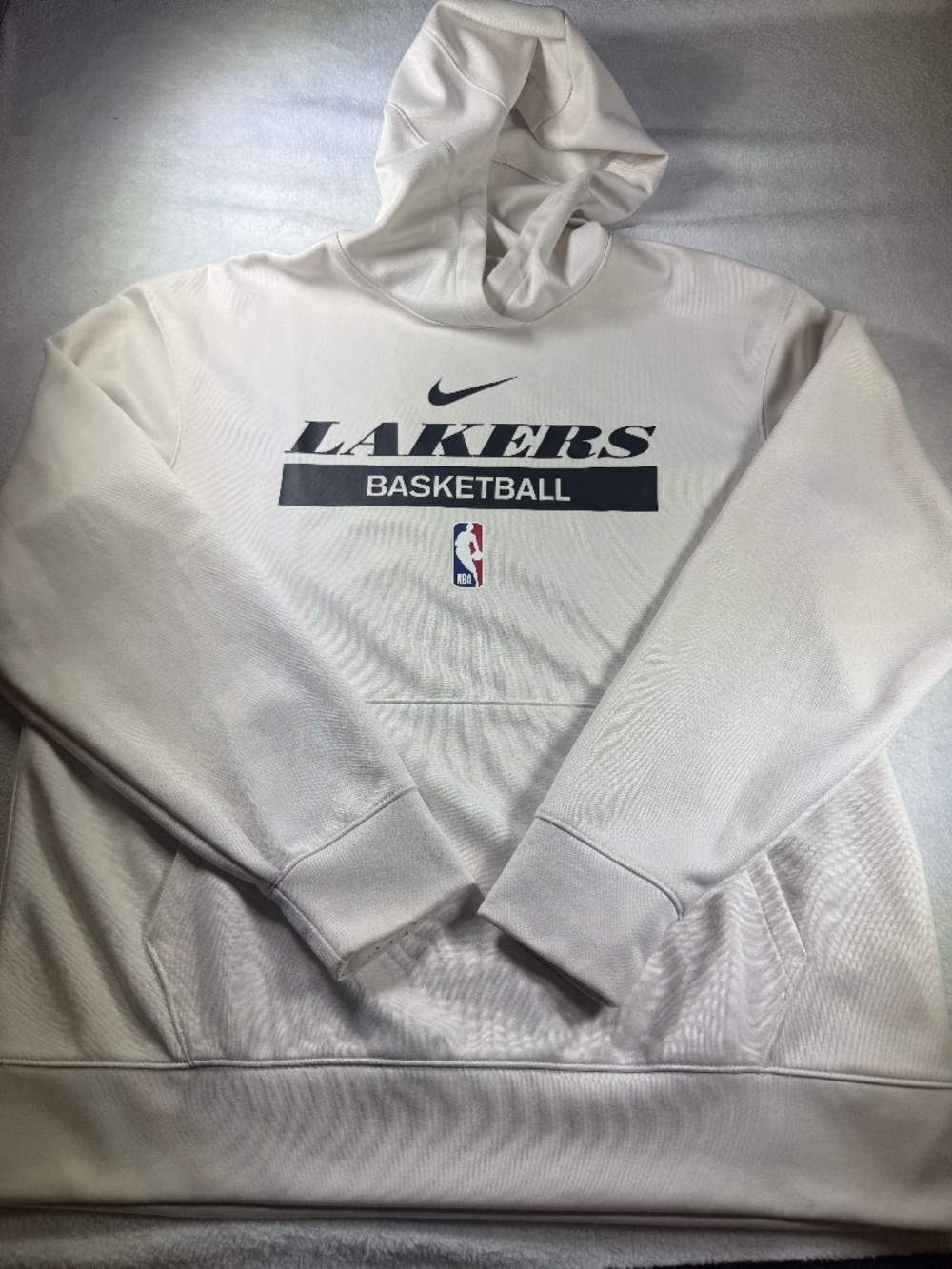 LAKERS DRI-FIT HOODIE SIZE LARGE